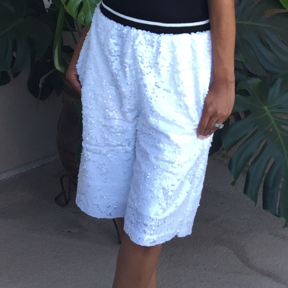 Sequin shorts